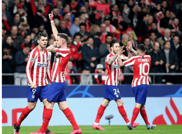 包含马德里竞技豪取主场胜利，势不可挡的词条