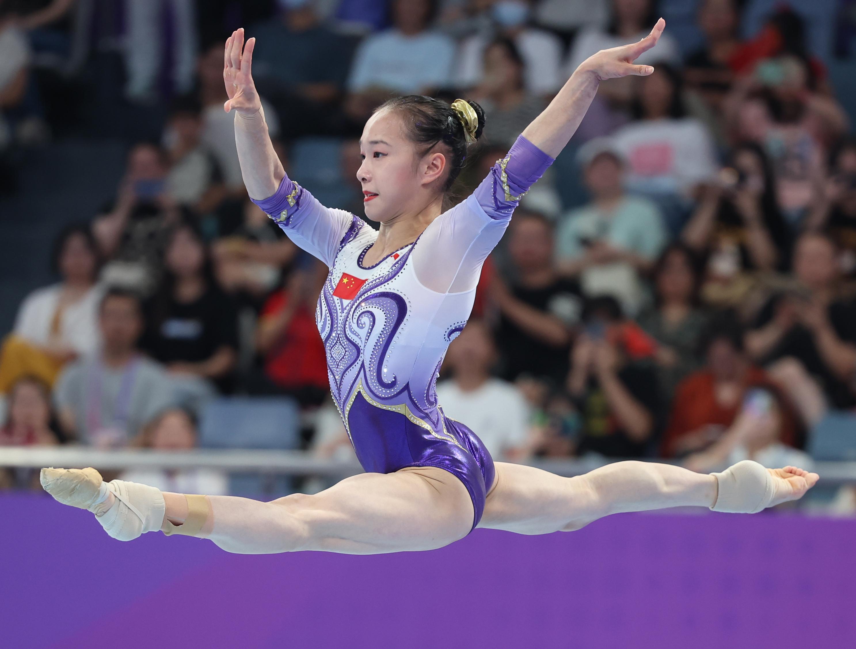 体操比赛中来自亚洲的选手实力出众的简单介绍