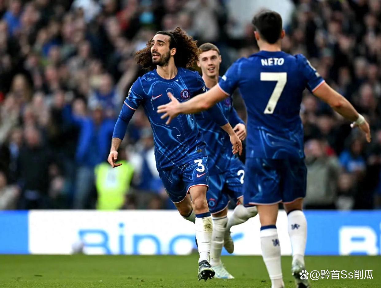 切尔西主场击败西汉姆联，继续追赶曼城
