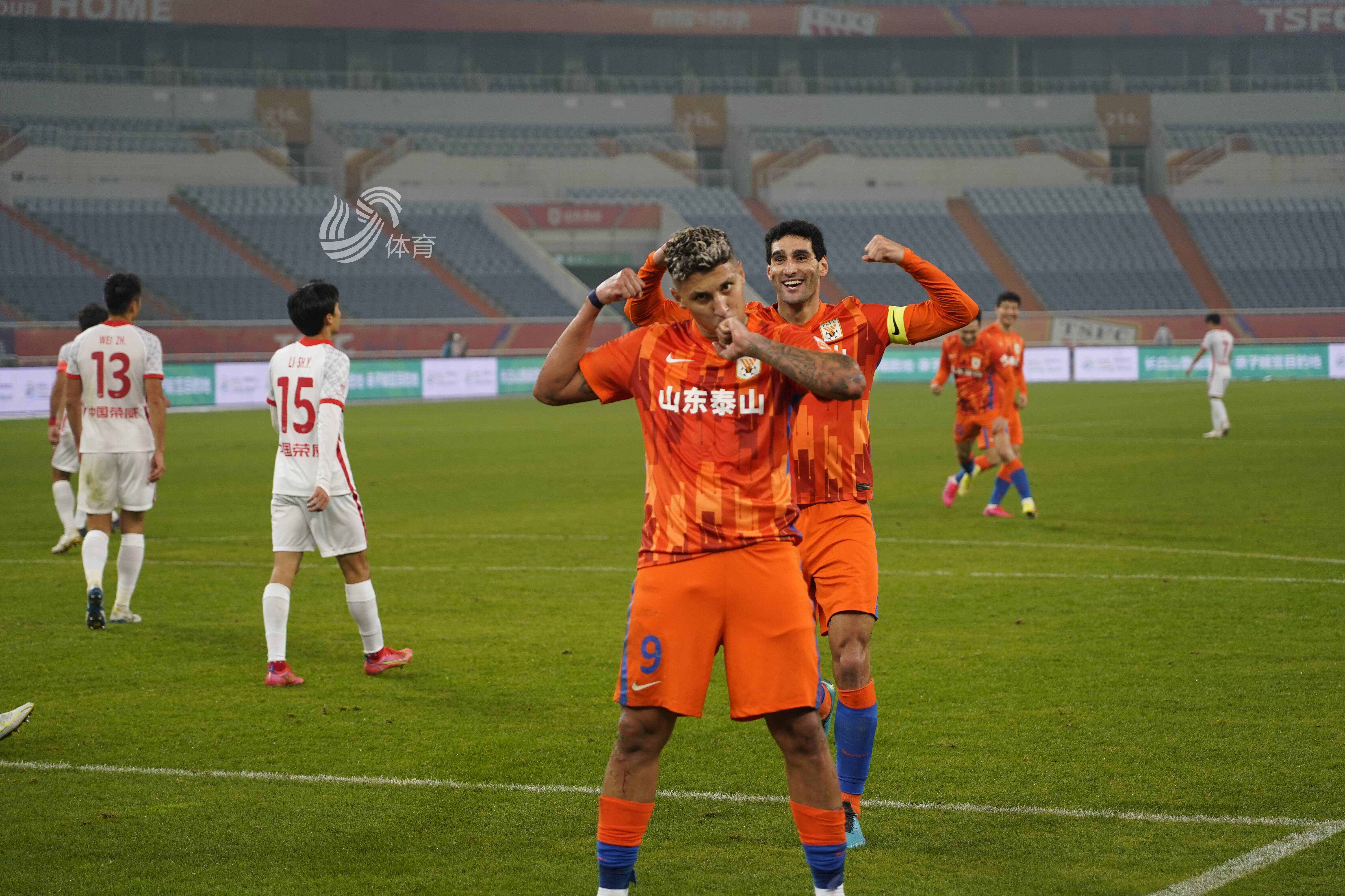 山东鲁能将在主场对河南建业进行厮杀