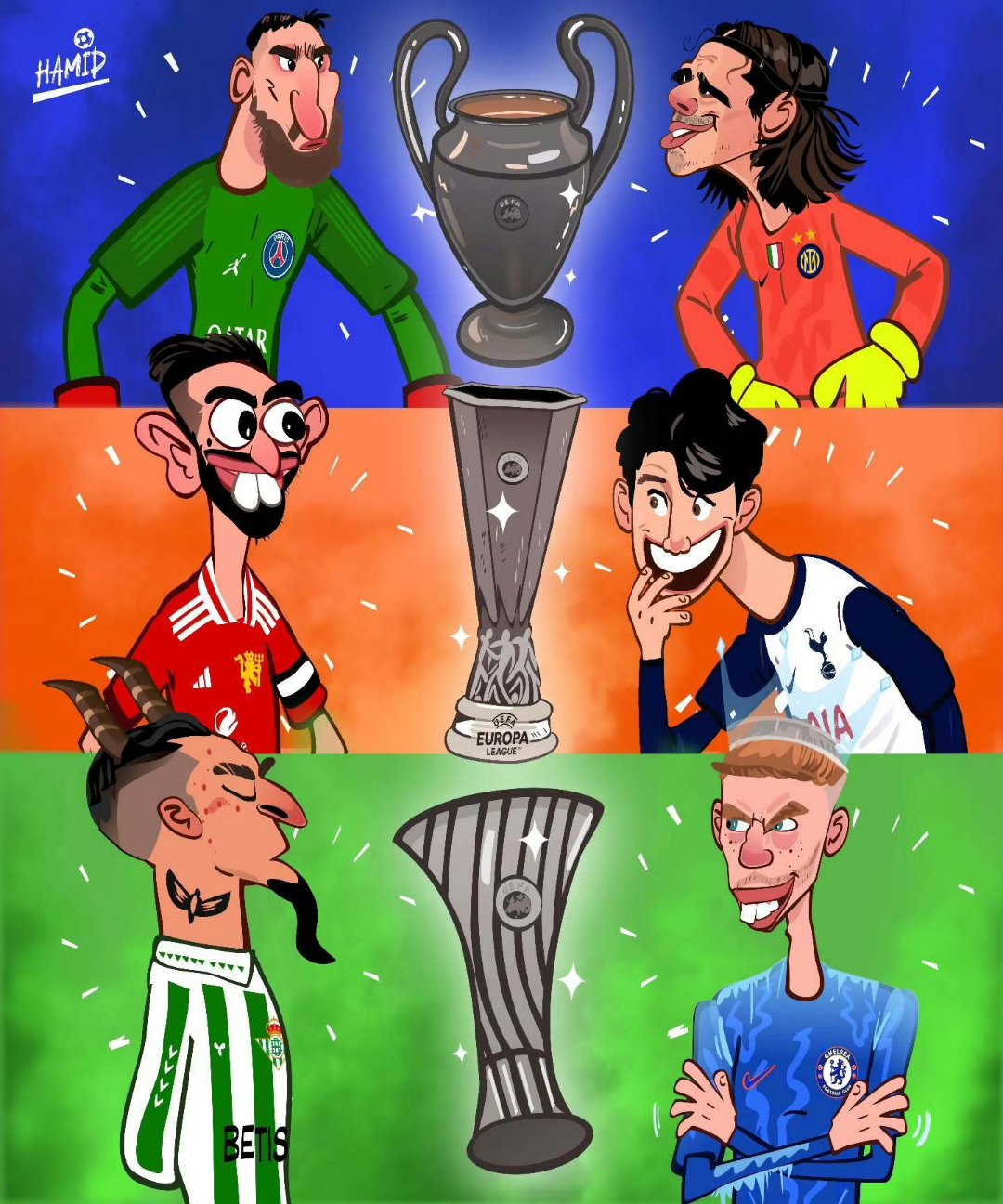 欧预赛猛将争锋，球员竞技热血沸腾